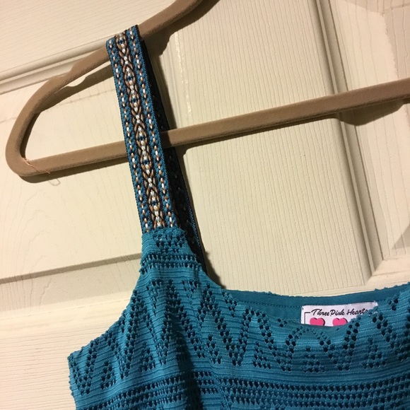 NWT Teal Sundress - Picture 4 of 8